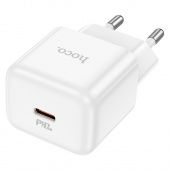 Сетевое зарядное устройство Hoco N32 (PD30W Type-C) цвет: белый