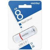 USB флэш-диск Smart Buy 8GB Crown White (SB8GBCRW-W)