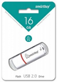 USB флэш-диск Smart Buy 32GB Crown, цвет белый