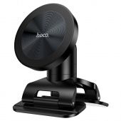 Автодержатель Hoco H97 магнитный круглый на панель цвет: черный       