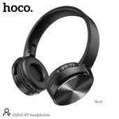 Беспроводные наушники Hoco DW01 полноразмерные цвет: черный