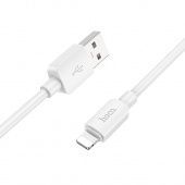 Дата-кабель Hoco X96 lightning (1 m, 2.4 А) цвет: белый