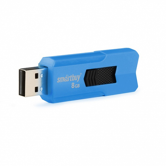 USB флэш-диск SmartBuy 8GB STREAM, цвет голубой