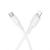 Дата-кабель Hoco X120 Type-C to Lightning (PD20W,1 м) цвет: белый