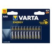 Батарейки алкалиновые VARTA Energy LR03/10ВР AAA