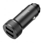 Автомобильное ЗУ Hoco Z49 (2USB: 5V/2.4A) цвет: черный