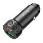 Автомобильное ЗУ Hoco Z49B (PD20W+18W QC3.0) цвет: черный