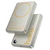 Внешний аккумулятор Hoco Q34  10000 mAh (PD20W MagSafe) цвет: титановое золото