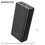 Внешний аккумулятор Borofone BJ11A, 40000mAh, цвет: черный