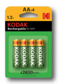 Аккумулятор Kodak 2600 mAh AA HR-4BP