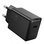 Сетевое зарядное устройство Hoco N70 (PD30W Type-C)  цвет: черный