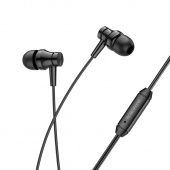 Наушники Borofone BM67 с микрофоном (1.2 м), цвет: черный