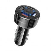 Автомобильное ЗУ Borofone BZ04 (4 порта USB-28W) цвет: черный