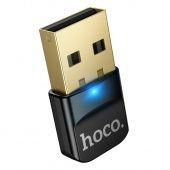 Адаптер Hoco UA100  USB - Bluetooth 6.0 цвет: черный       