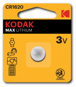 Литиевые батарейки Kodak Lithium CR1620/1BP