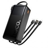 Внешний аккумулятор Hoco J156B  30 000 mAh (22.5W+PD20W + 4 кабеля) цвет: черный