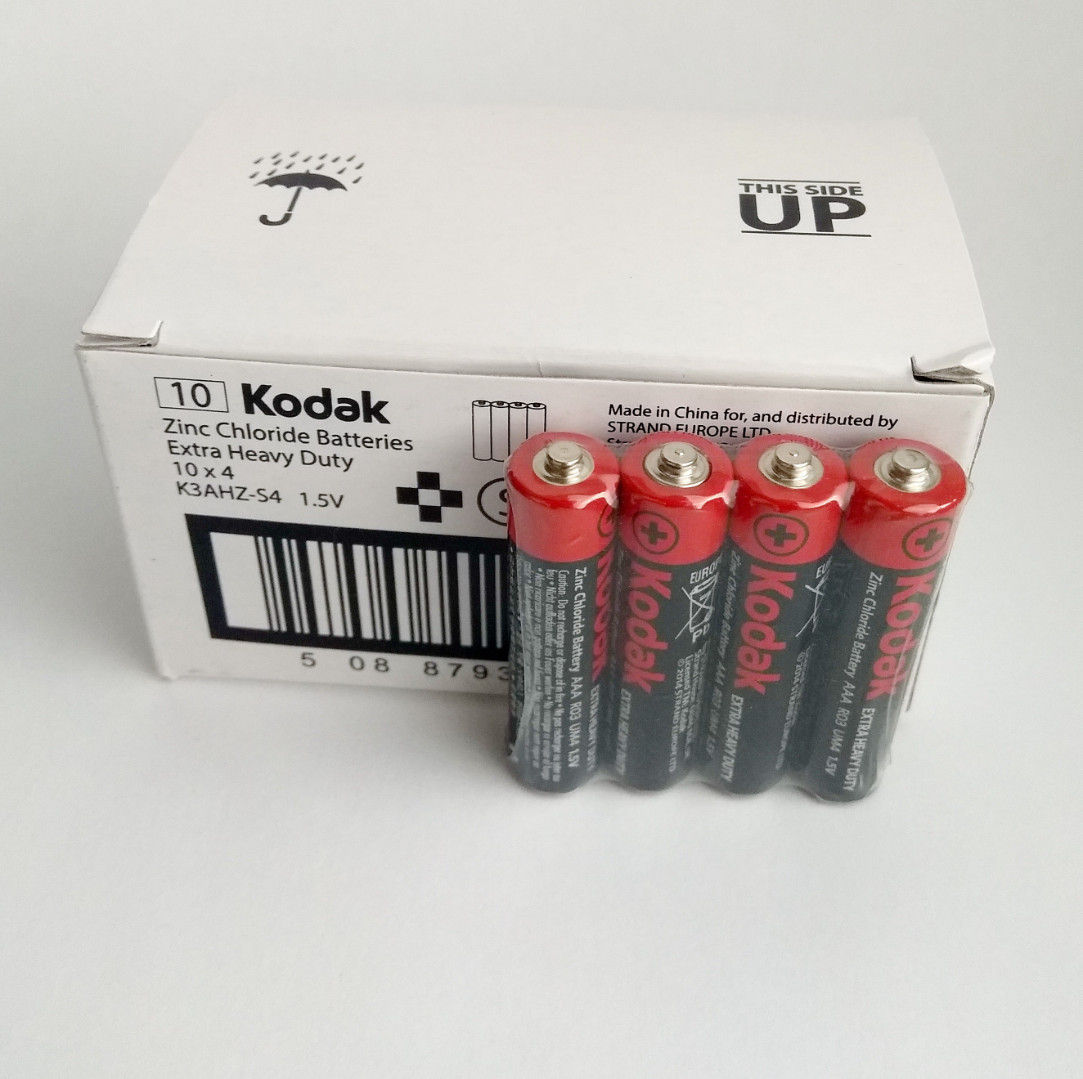 Батарейки Kodak Extra Heavy Duty R03/4S
