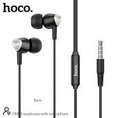 Наушники Hoco DM25 с микрофоном (1.2 м), цвет: черный