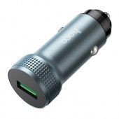 Автомобильное ЗУ Hoco Z49A (QC3.0 18W) цвет: металлик