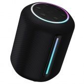 Беспроводная спортивная колонка Hoco HT3  (Bluetooth 6.0, 2000mAh, 20Вт) цвет: черный