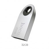 USB флеш накопитель HOCO 32Gb UD9 USB2.0 цвет: серебристый