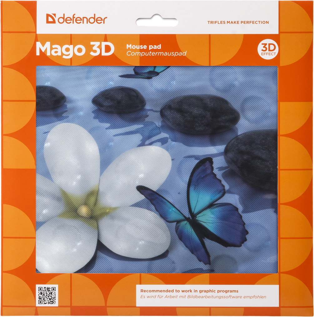 Коврик DEFENDER для компьютерной мыши Mago 3D