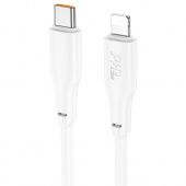 Дата-кабель Hoco X93 Type-C to Lightning (20W,1 м) цвет: белый
