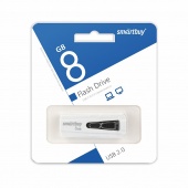 USB-накопитель Smartbuy 8GB IRON series, цвет белый