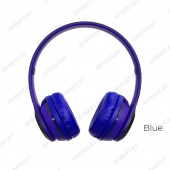 Беспроводные наушники BOROFONE BO4 полноразмерные с микрофоном цвет: синий