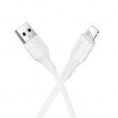 Дата-кабель Hoco X120 Lightning (1м., 2.4A) цвет: белый