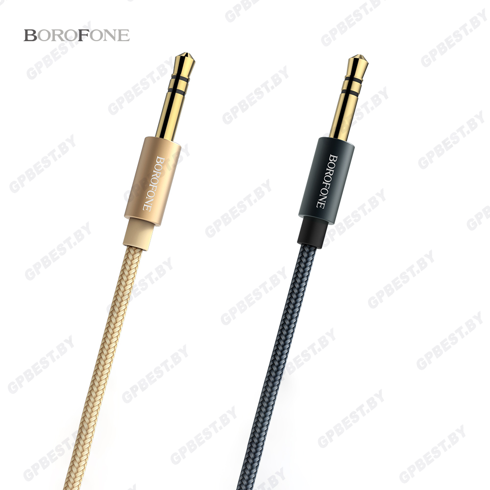 Акустический кабель BOROFONE BL3 jack (M) - jack(M) 3.5mm (1.0 м)