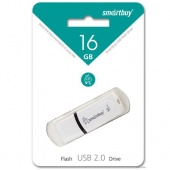 USB-накопитель Smartbuy 16GB Paean series, цвет белый