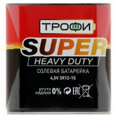 Батарейки Трофи 3R12-1S SUPER HEAVY DUTY Zinc