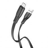 Дата-кабель Borofone BX85 Micro (1м., 2.4A) цвет: черный