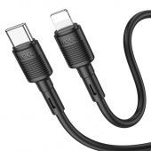 Дата-кабель Hoco X83 Type-C to iPhone (PD20W, 1 м) цвет: черный