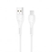 Дата-кабель Hoco X37 Micro (0,5 м.,2.4A) цвет: белый