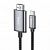 Адаптер Hoco UA27 кабель Type-C - HDMI (1080P,2 м) цвет: металлик
