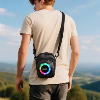 Беспроводная спортивная колонка Hoco HC41 цвет: черный