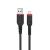 Дата-кабель Hoco X59 Micro (3 м, 2.4 A,нейлон) цвет: черный