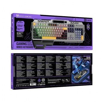 Клавиатура игровая проводная Hoco GM702 цвет: цветная