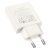 Сетевое зарядное устройство Hoco N45 PD30W+кабель) цвет: лунный белый