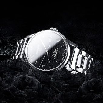 Ремешок для часов Hoco WH13 (стальной, пять бусин 22mm) цвет: серебро