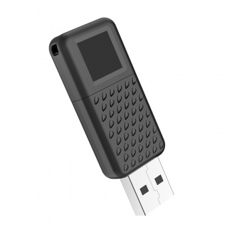 USB флэш-диск HOCO 8Gb UD6 USB2.0 HIGH-SPEED, цвет: матовый черный
