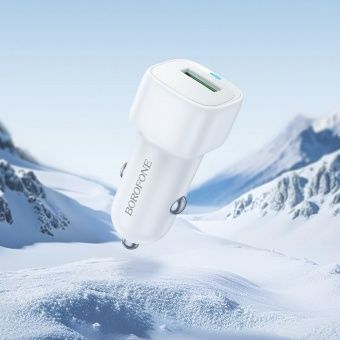 Автомобильное ЗУ Borofone BZ34 (QC3.0) цвет: белый