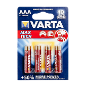 Батарейки VARTA LongLife Max Power LR03/4BP AAA
