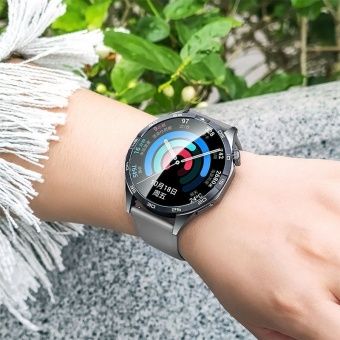 Ремешок для часов Hoco WH11 (силиконовый, классический 22mm) цвет: серый