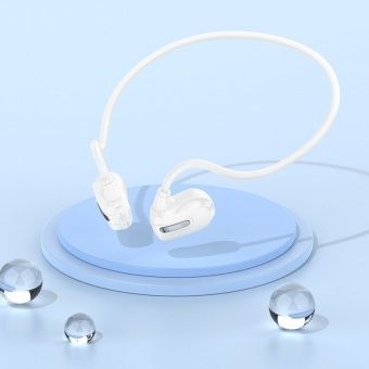 Беспроводные наушники Hoco ES63 (спортивные) цвет: белый