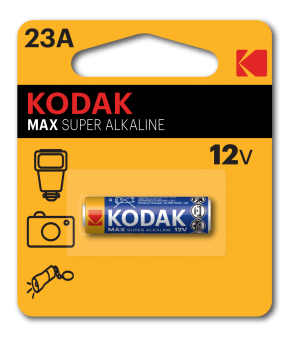 Батарейки Kodak MAX SUPER ALKALINE 23A/1BL