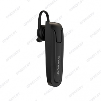 Bluetooth-гарнитура BOROFONE BC21, цвет: чёрный