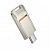 USB флэш-диск Hoco UD17  16GB USB3.0 Type-C с вращением цвет: серебристый
